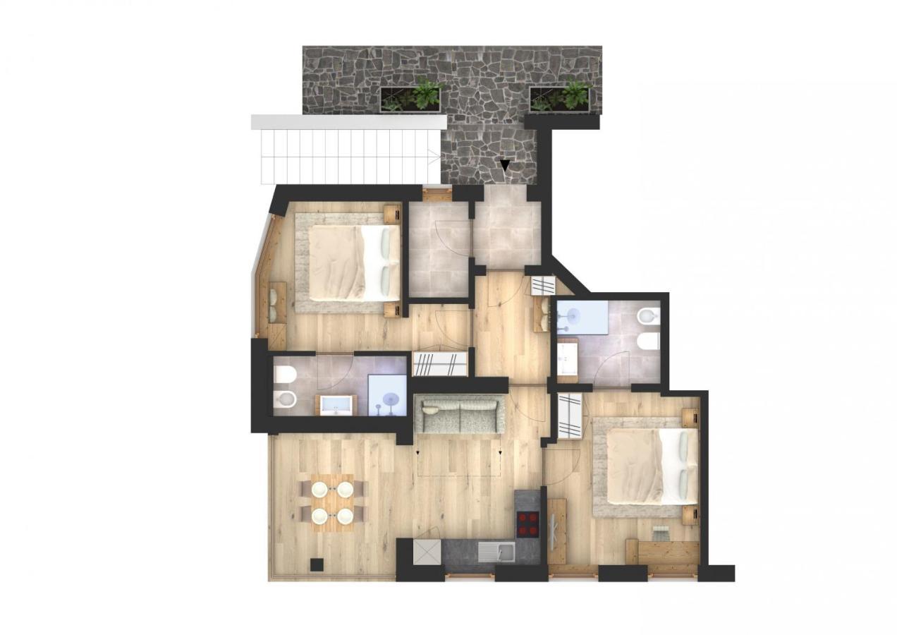 Apartments Cesa Ploner Ортизеи Экстерьер фото